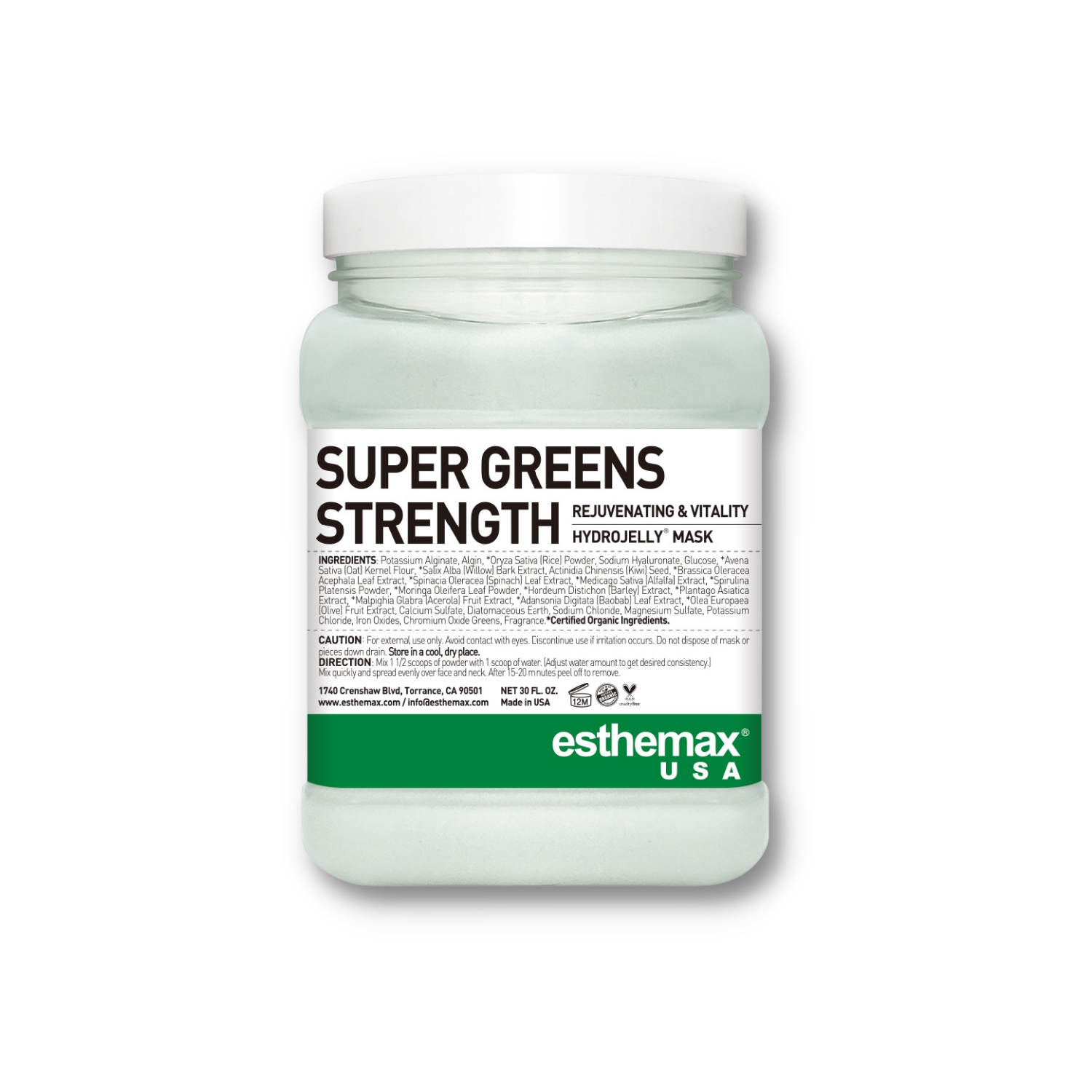 Super Greens Strength Hydrojelly Mask