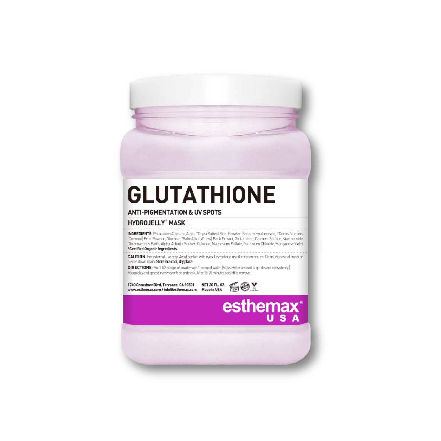 Glutathione Anti-Pigmentation & UV-Spots Hydrojelly Mask