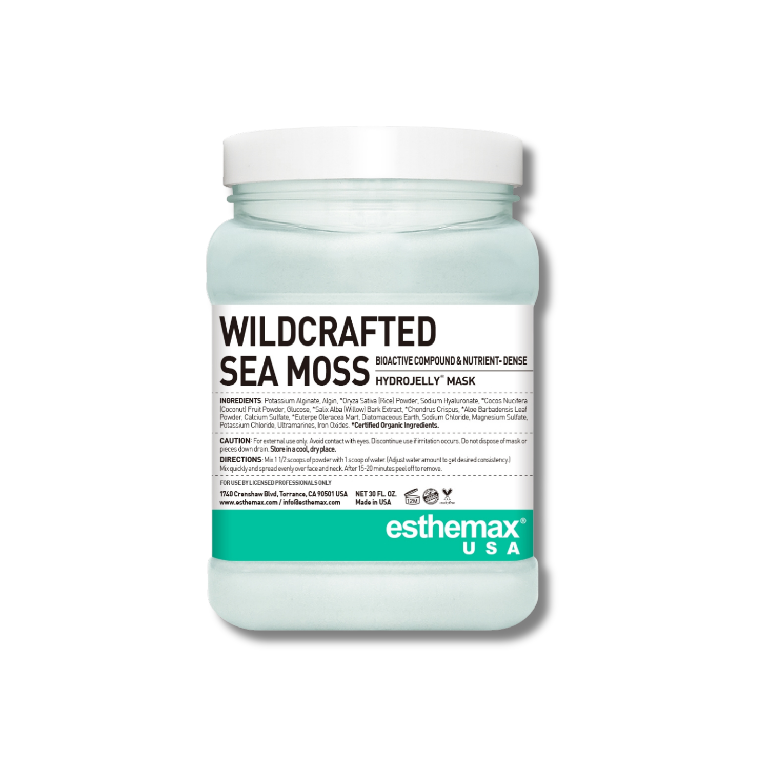 Wildcrafted Sea Moss Hydrojelly Mask