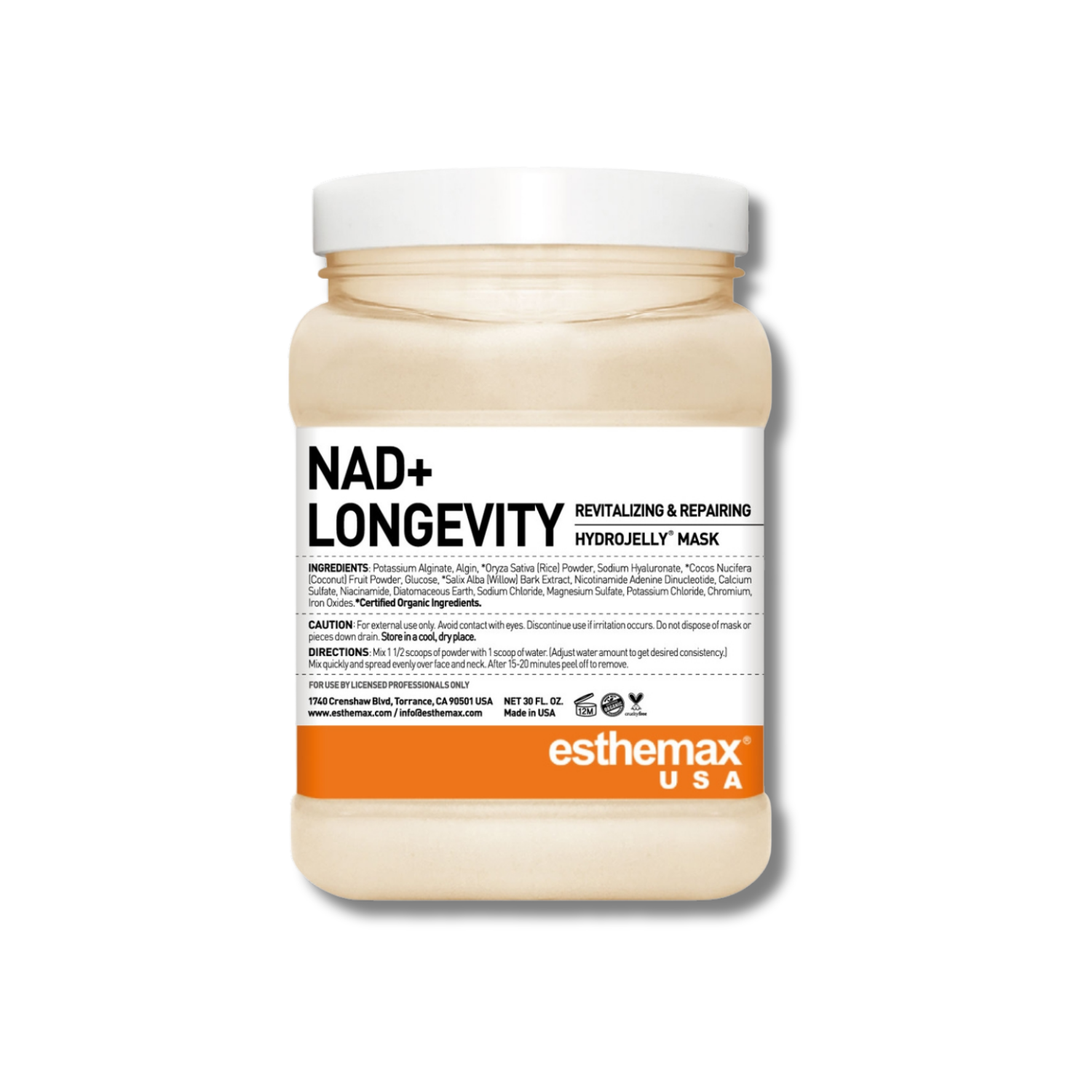 NAD + Longevity Hydrojelly Mask