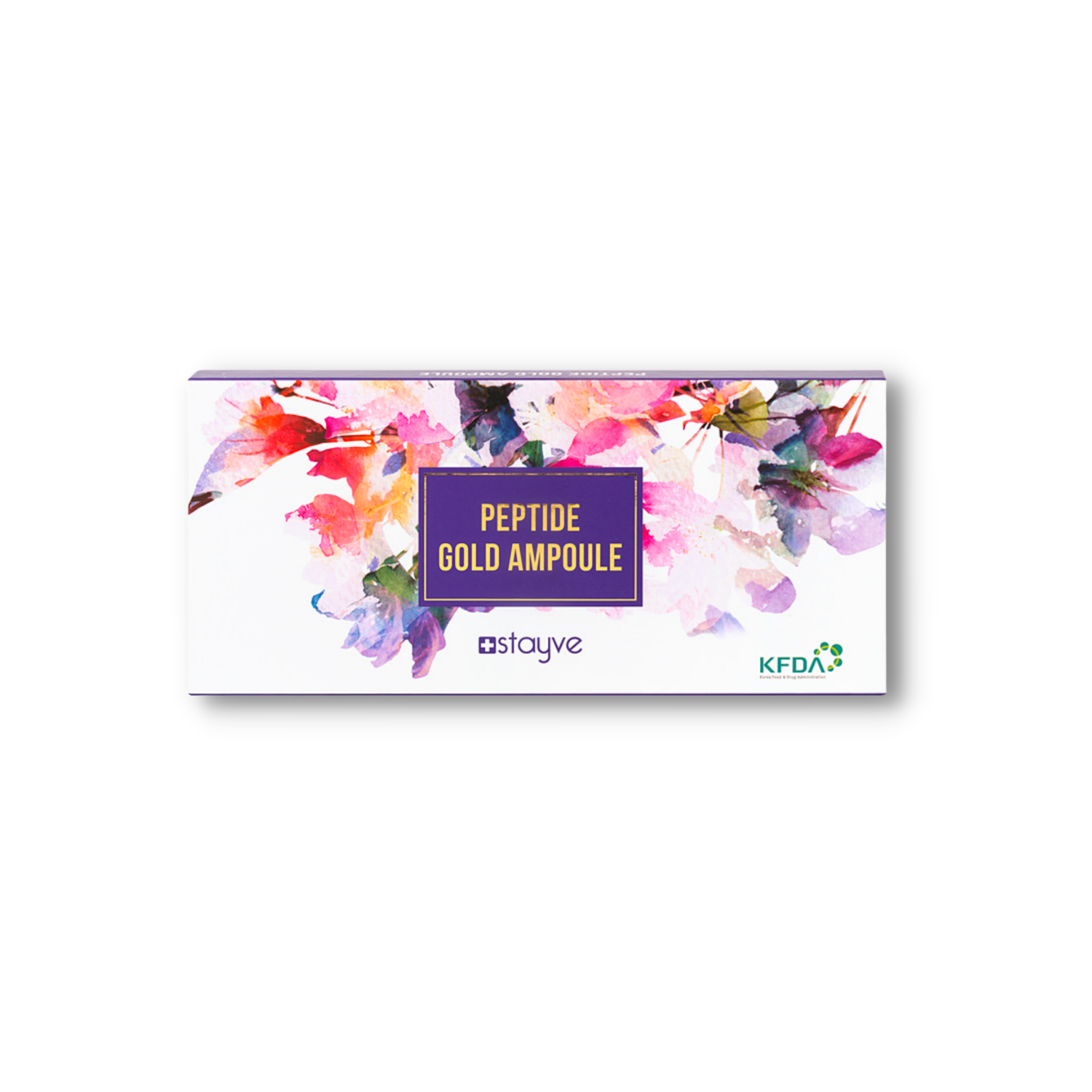 Peptide Gold Ampoule Box