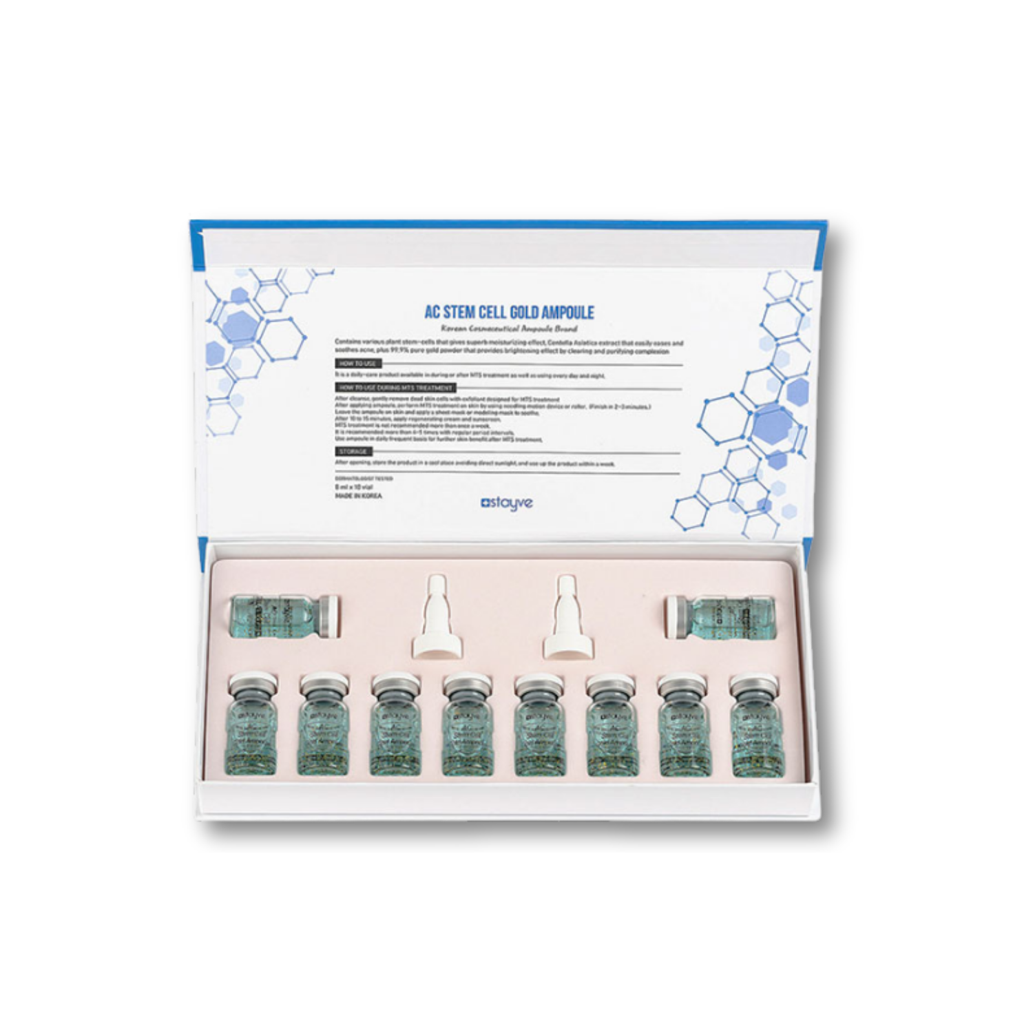 AC Stem Cell Gold Ampoule Box 10 x 8ml