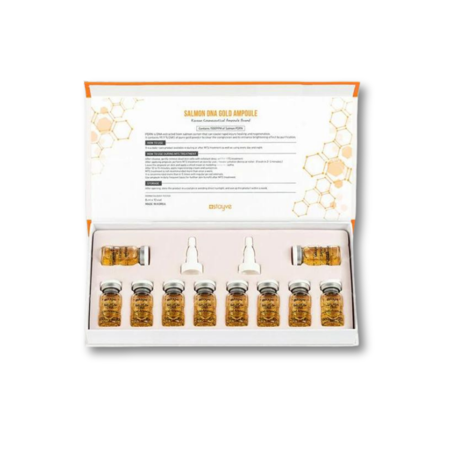 Salmon DNA Gold Ampoule Box