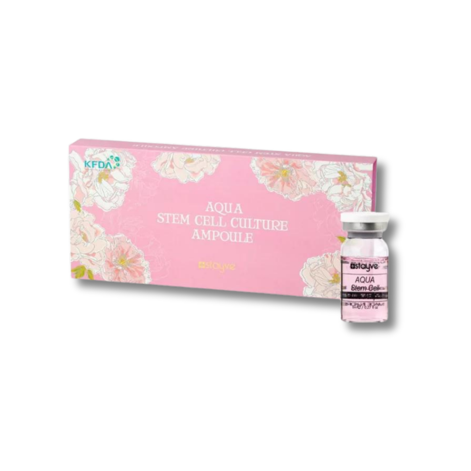 Aqua Stem Cell Gold Ampoule Box